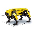 Power Robot Dog Building Blocks - Mechanical kit by Extoril