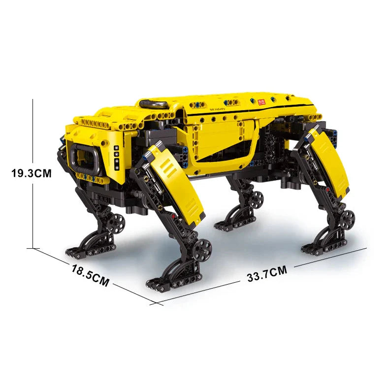 Power Robot Dog Building Blocks - Mechanical kit by Extoril