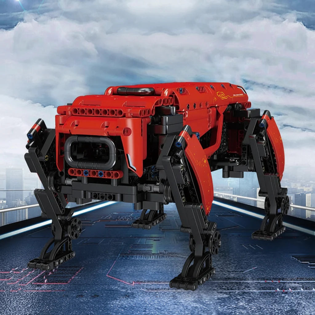 Power Robot Dog Building Blocks - Mechanical kit by Extoril