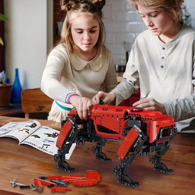 Power Robot Dog Building Blocks - Mechanical kit by Extoril