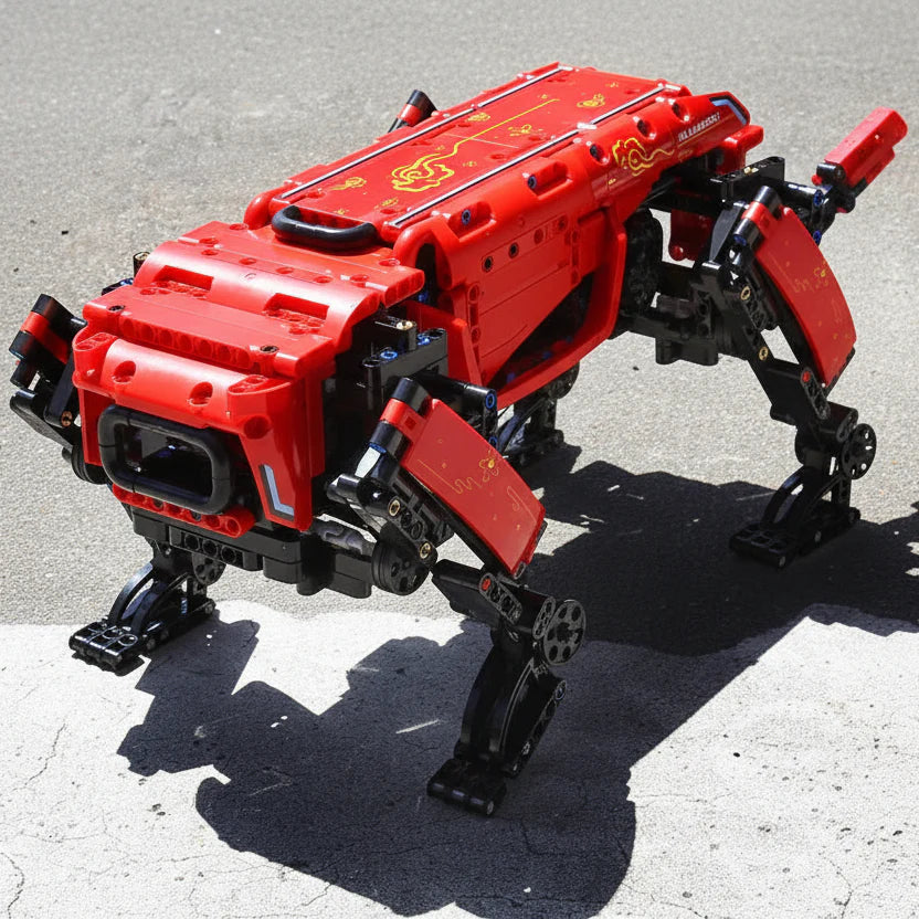 Power Robot Dog Building Blocks - Mechanical kit by Extoril