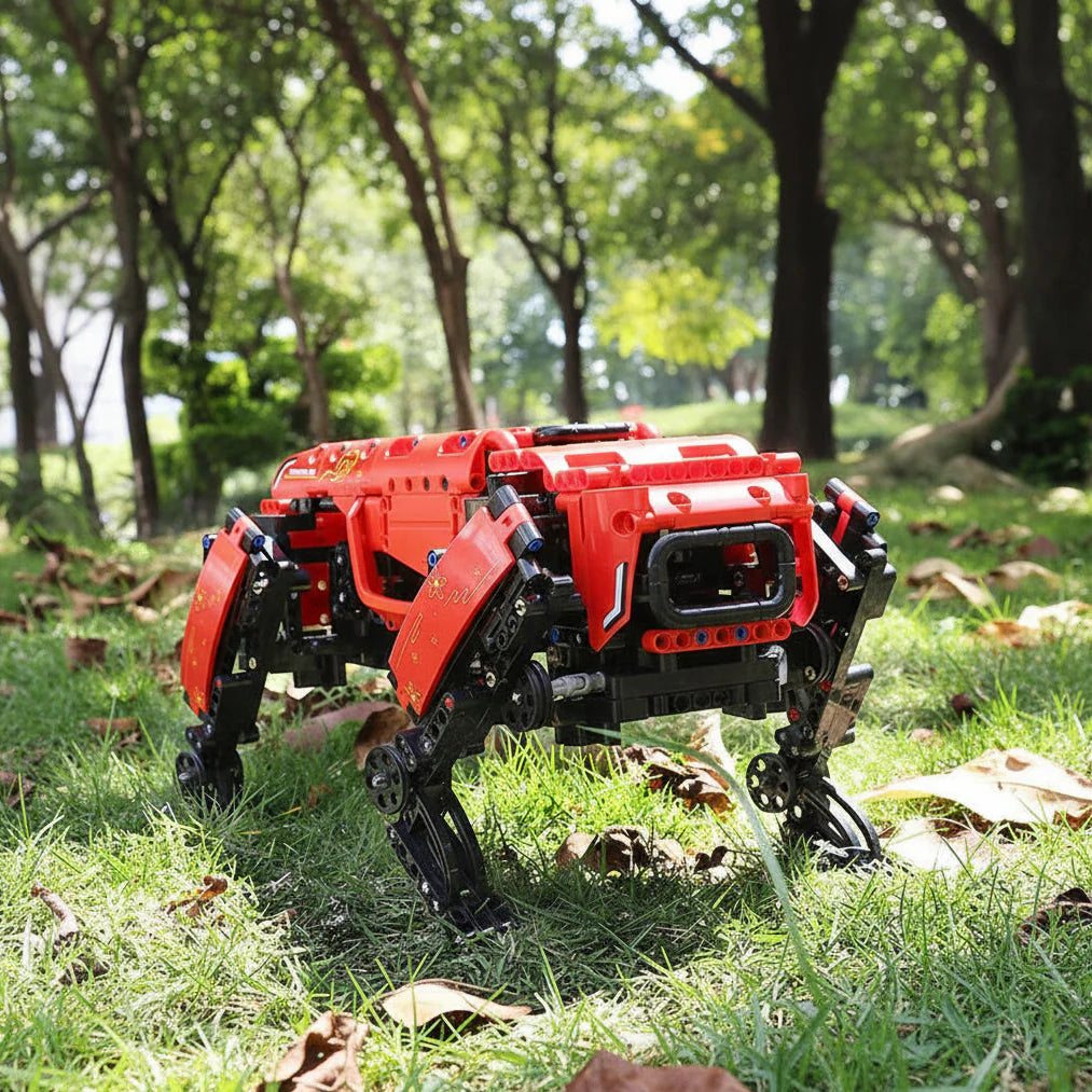 Power Robot Dog Building Blocks - Mechanical kit by Extoril
