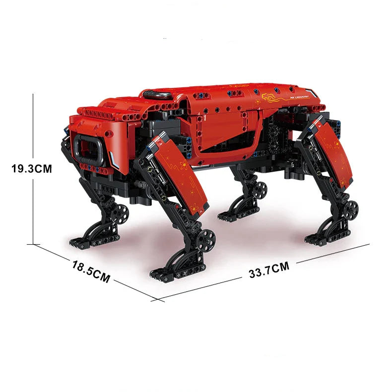 Power Robot Dog Building Blocks - Mechanical kit by Extoril