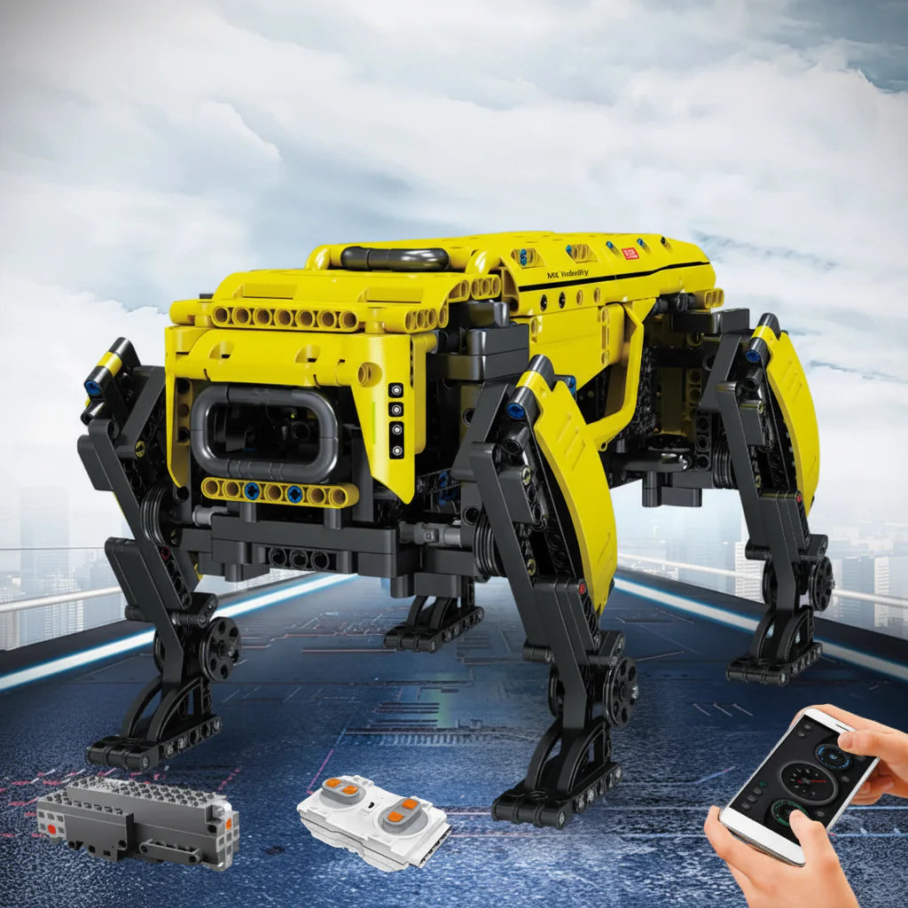 Power Robot Dog Building Blocks - Mechanical kit by Extoril