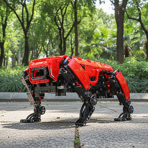 Power Robot Dog Building Blocks - Mechanical kit by Extoril