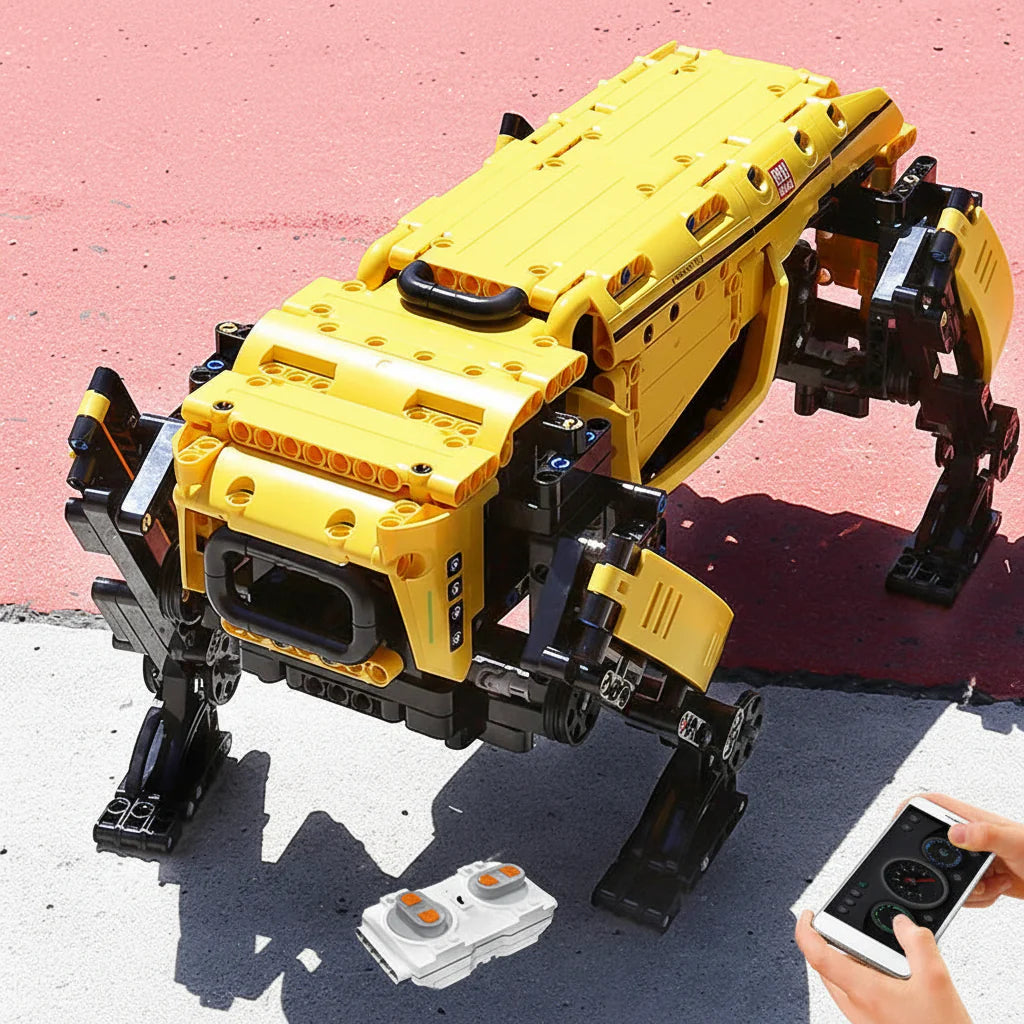 Power Robot Dog Building Blocks - Mechanical kit by Extoril