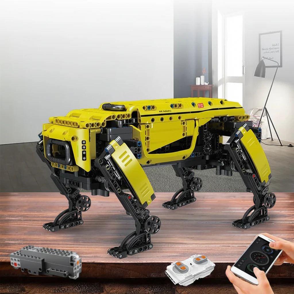 Power Robot Dog Building Blocks - Mechanical kit by Extoril