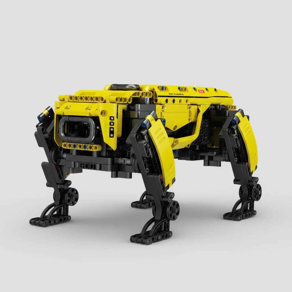 Power Robot Dog Building Blocks - Mechanical kit by Extoril