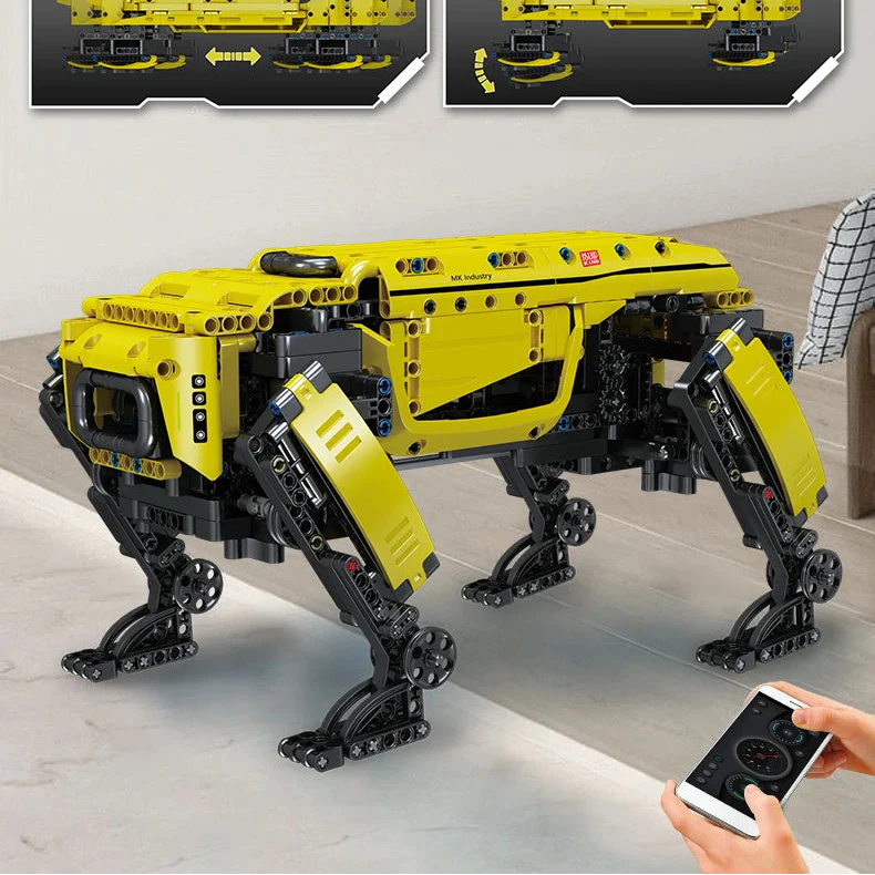 Power Robot Dog Building Blocks - Mechanical kit by Extoril