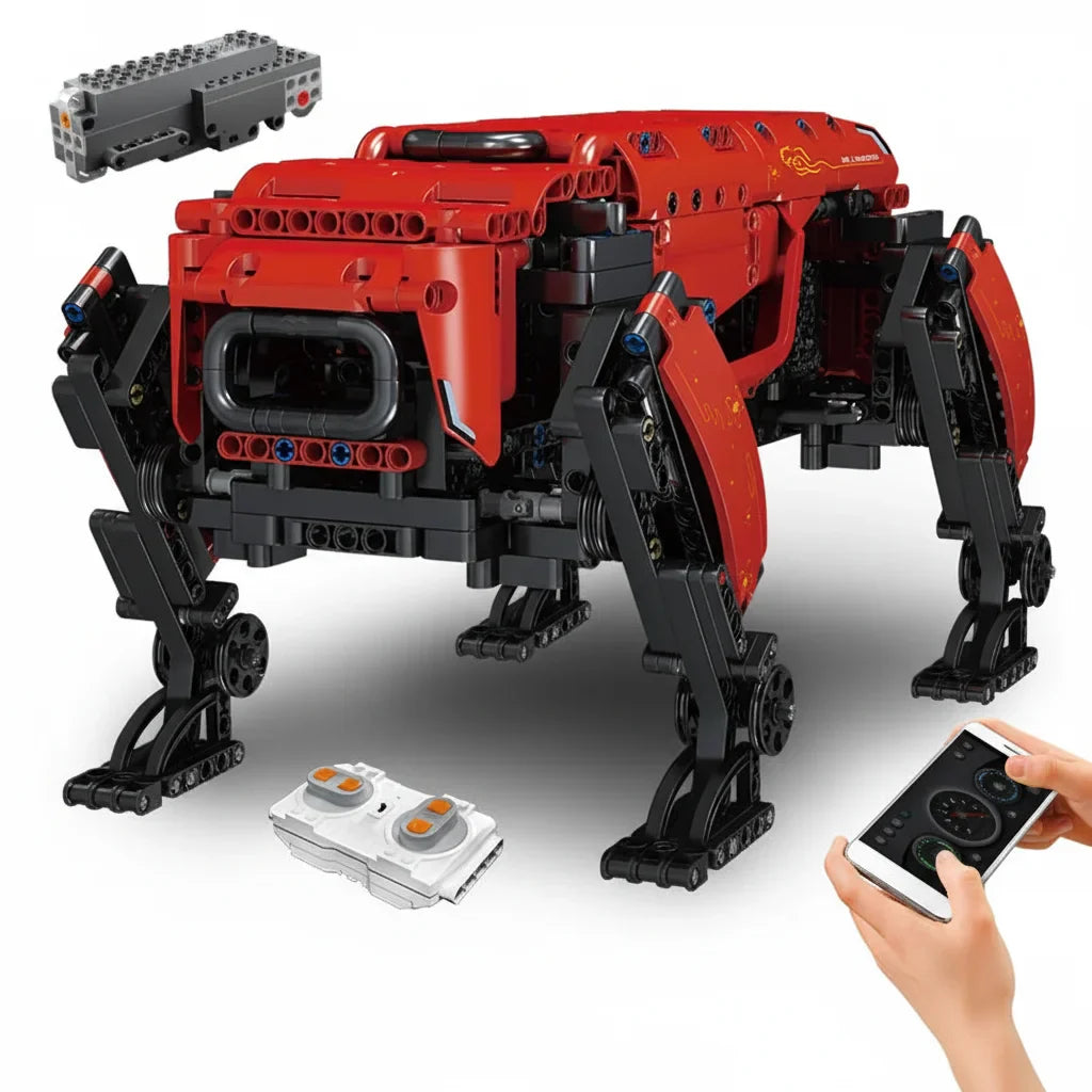 Power Robot Dog Building Blocks - Mechanical kit by Extoril