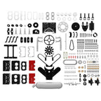 DIY 4 Cylinder Four-Stroke 14cc Nitro H4 Engine Model Kit FS-B400 - DIY Engine Model by Extoril