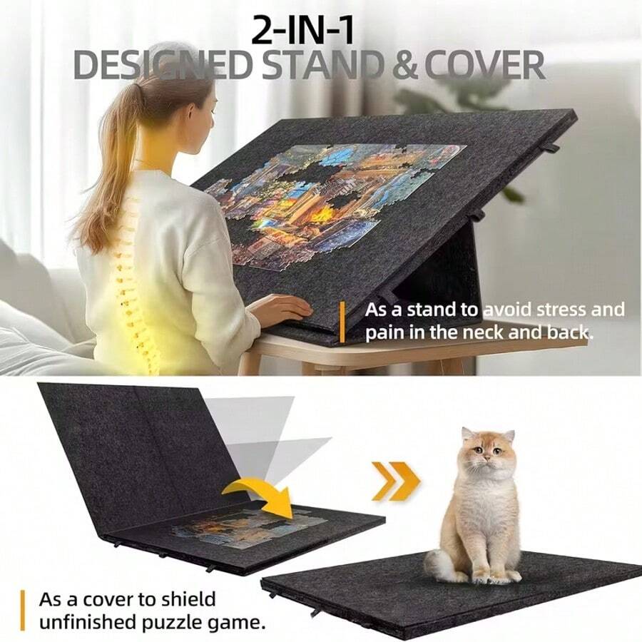 Puzzle Board 2000 Pieces with 6 Drawers - Gadget by Extoril