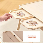 Puzzle Table With Drawers - 3D Wooden Puzzle by Extoril