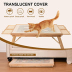 Puzzle Table With Drawers - 3D Wooden Puzzle by Extoril