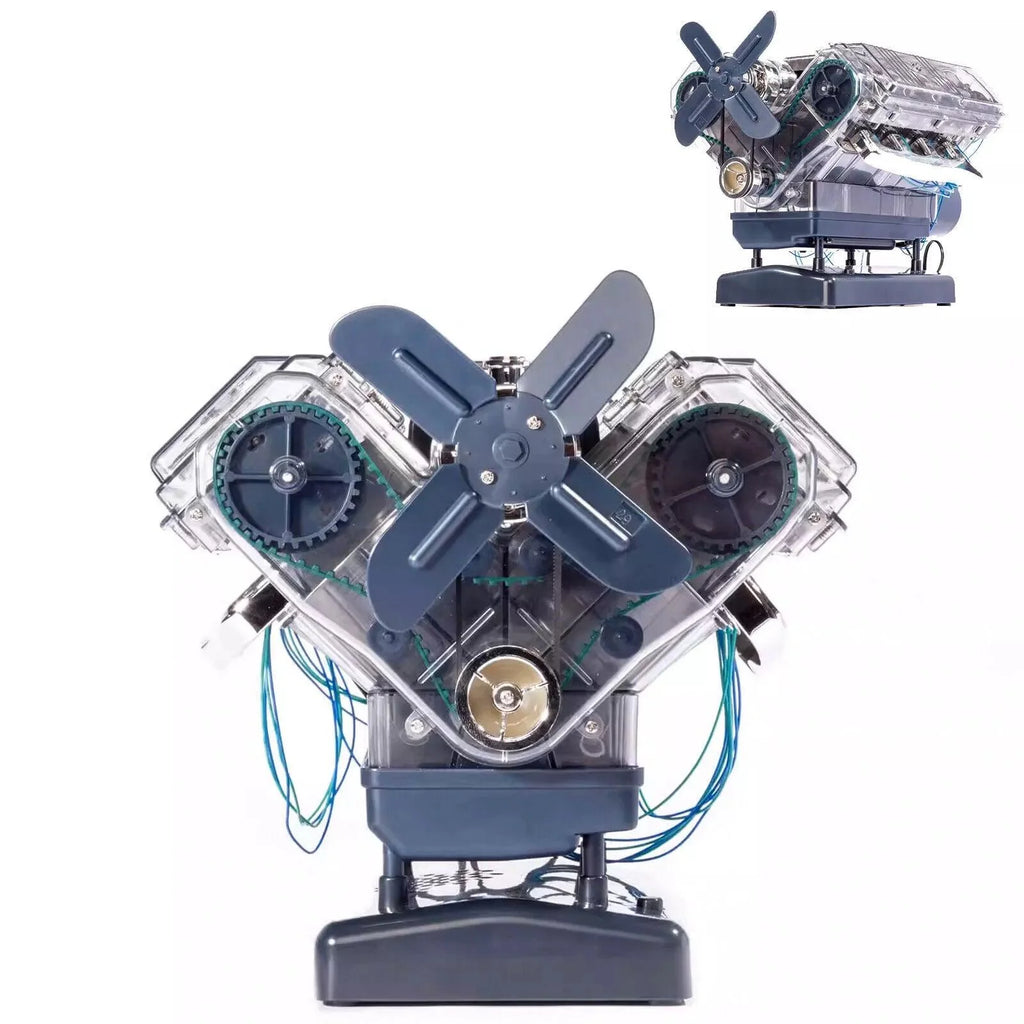 DIY Mini V8 Engine Model Kit - home decor by Extoril