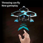 RC Fighter Jet Drone K500 Max with LED Lights - Gadget by Extoril
