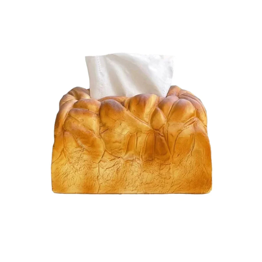 Toasted Bread Tissue Box - home decor by Extoril