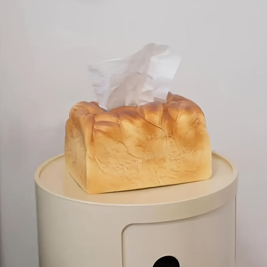 Toasted Bread Tissue Box - home decor by Extoril