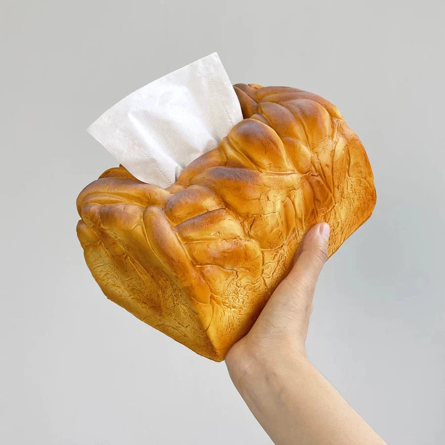 Toasted Bread Tissue Box - home decor by Extoril