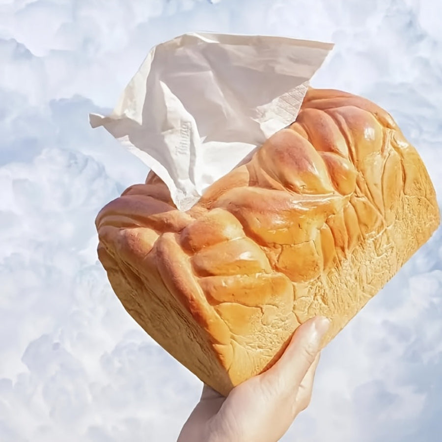 Toasted Bread Tissue Box - home decor by Extoril