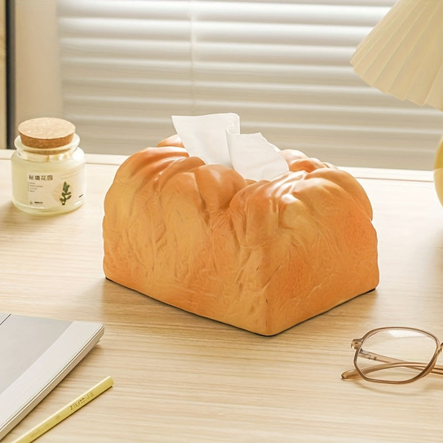 Toasted Bread Tissue Box - home decor by Extoril