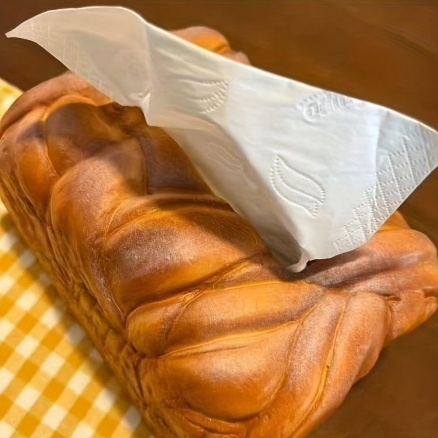Toasted Bread Tissue Box - home decor by Extoril