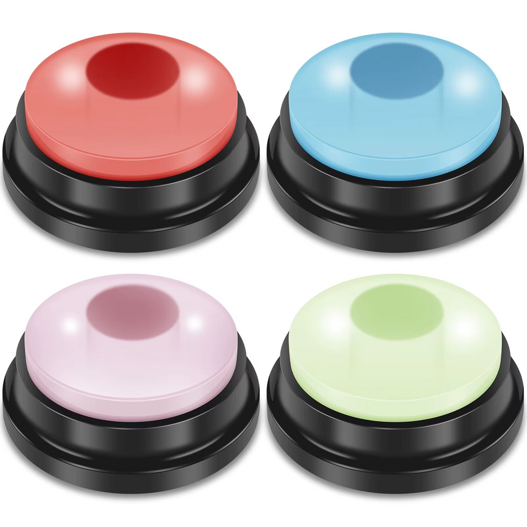 Recordable Pet Training Buttons 30 Second Dog Communication - Gadget by Extoril