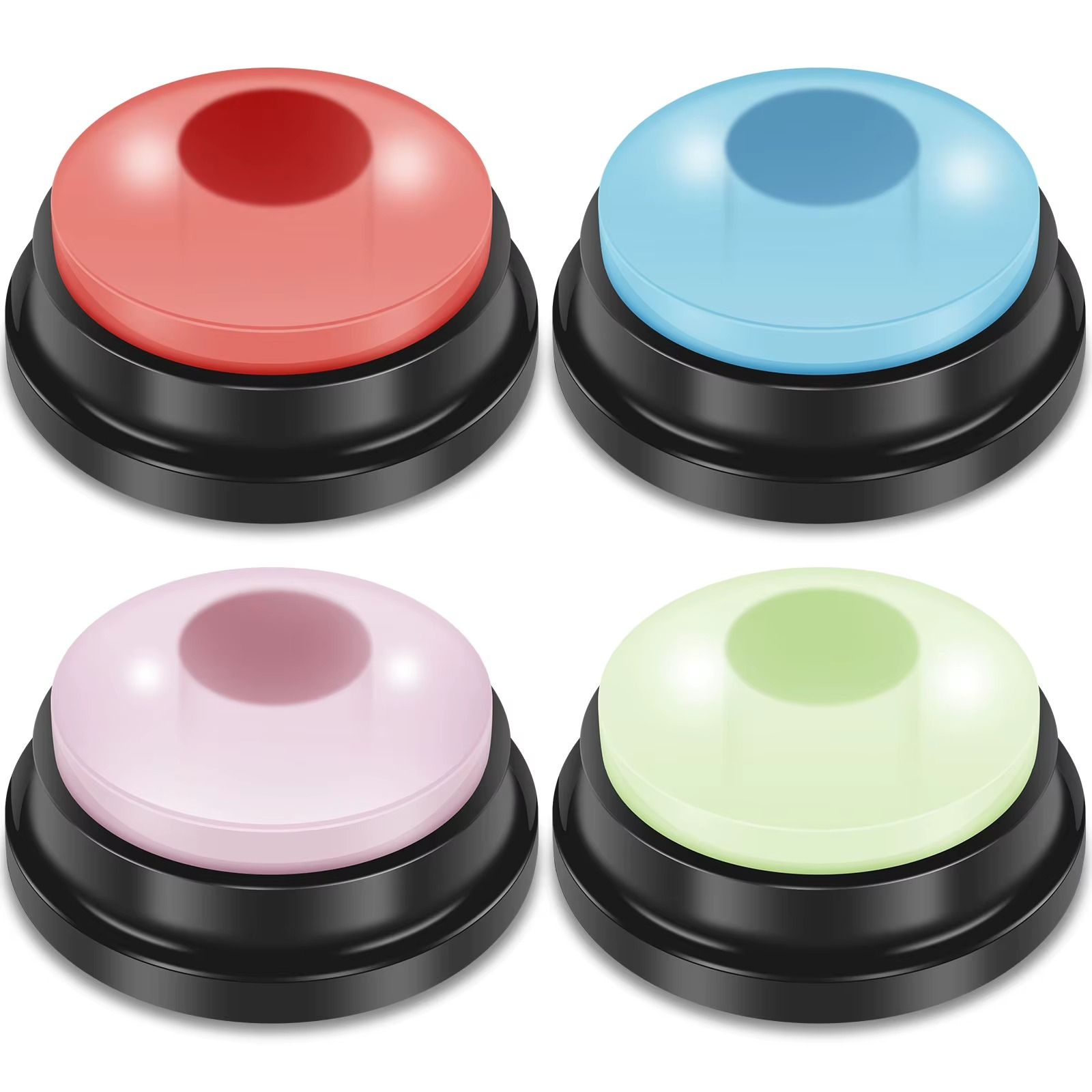 Recordable Pet Training Buttons 30 Second Dog Communication - Gadget by Extoril