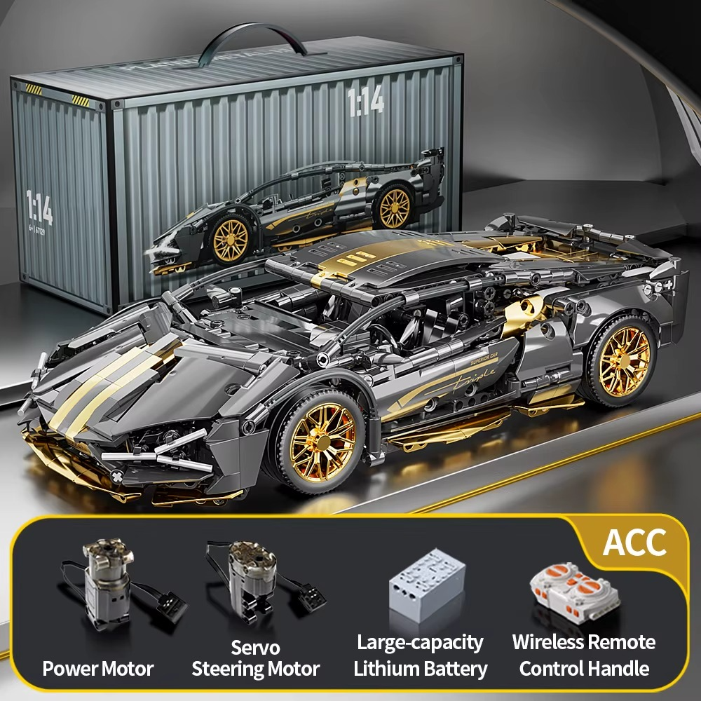 Lamborgini FK937 1:14 Scale Building Blocks RC - Mechanical kit by Extoril