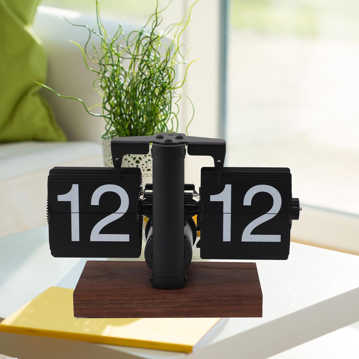 Retro Flip Down Clock with Automatic Rotating - home decor by Extoril