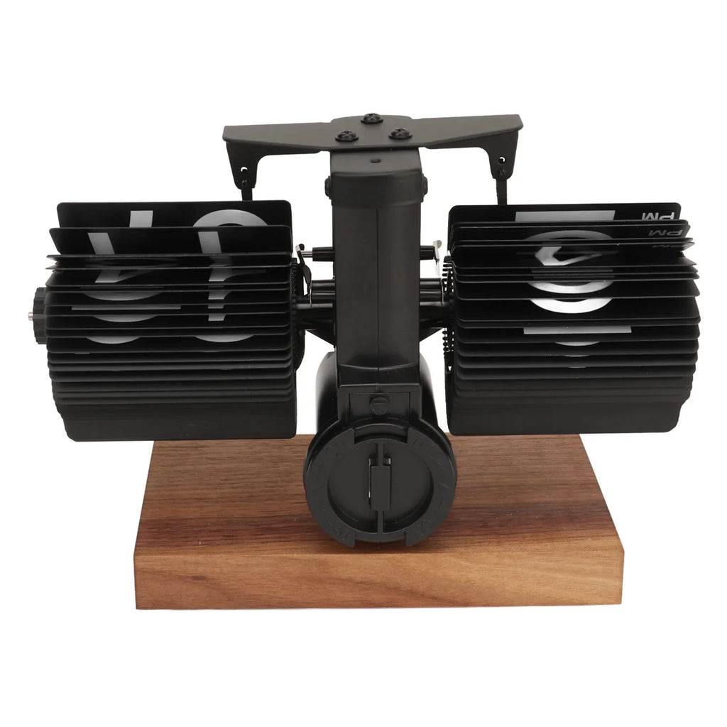 Retro Flip Down Clock with Automatic Rotating - home decor by Extoril