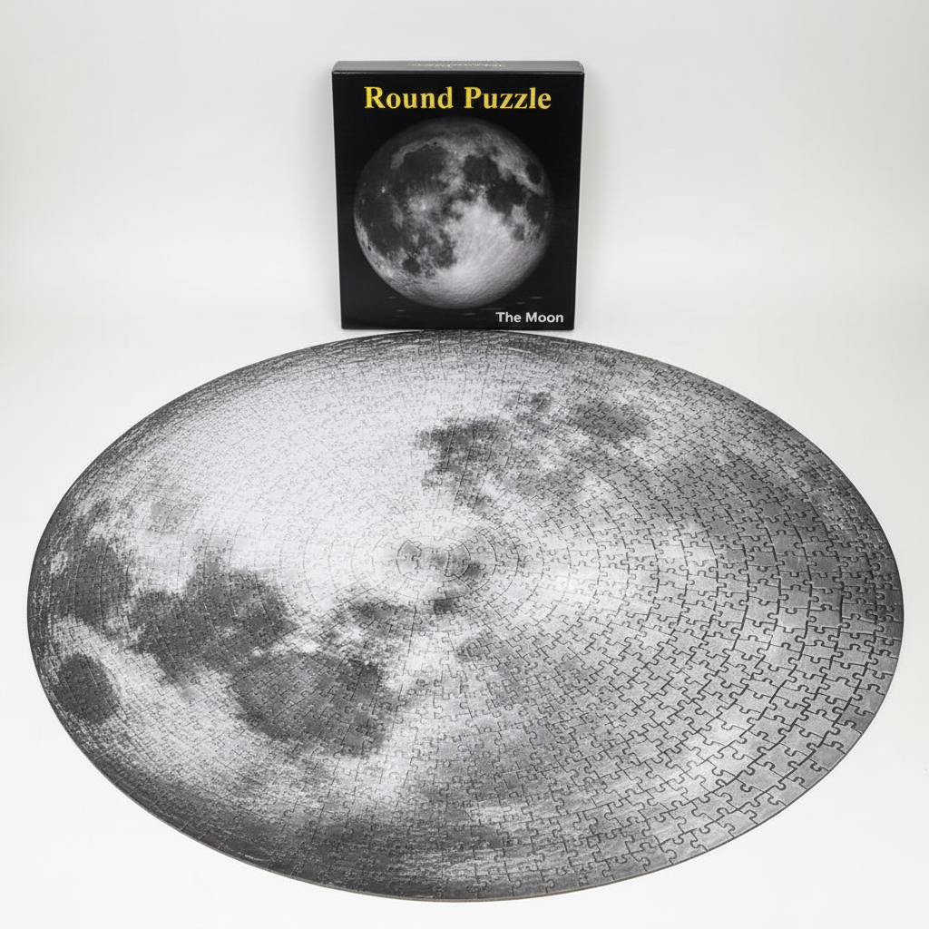 Round 1000 Piece Adult Jigsaw Puzzle - Gadget by Extoril