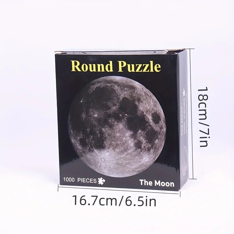 Round 1000 Piece Adult Jigsaw Puzzle - Gadget by Extoril