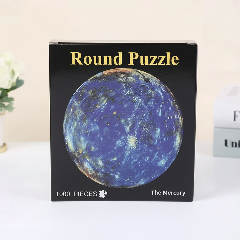 Round 1000 Piece Adult Jigsaw Puzzle - Gadget by Extoril