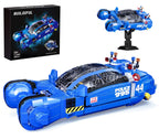 Sci-Fi Police Spinner Building Blocks Set 988 Pcs - Mechanical kit by Extoril