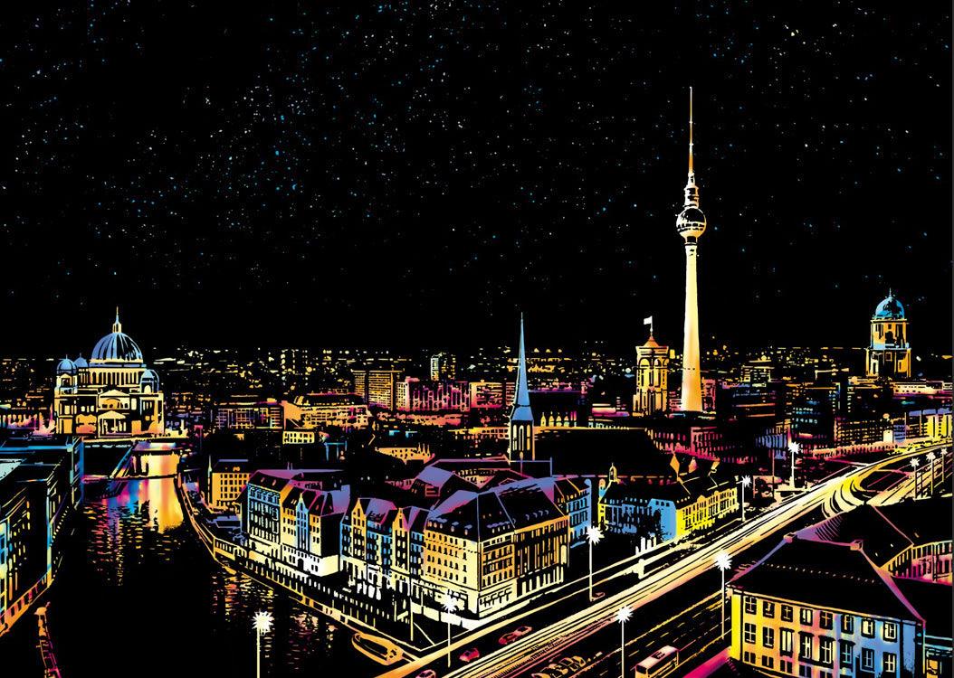Paint by Scratch City Masterpiece Art Kit - Gadget by Extoril