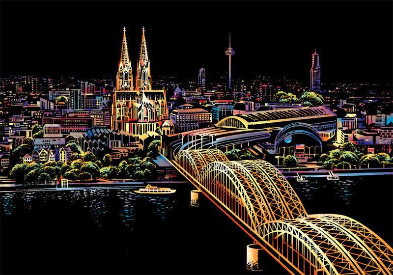 Paint by Scratch City Masterpiece Art Kit - Gadget by Extoril