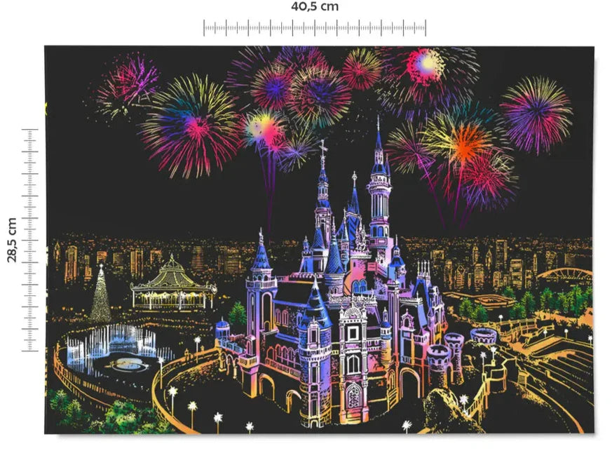 Paint by Scratch City Masterpiece Art Kit - Gadget by Extoril