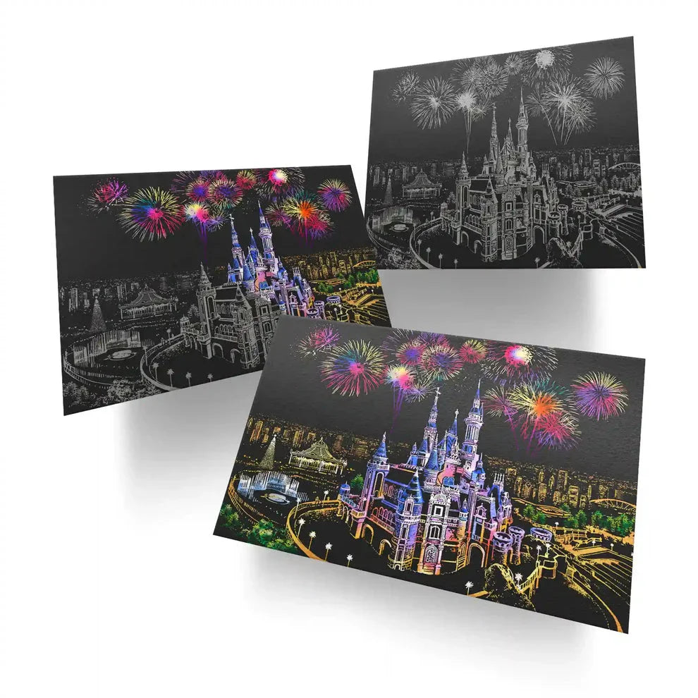 Paint by Scratch City Masterpiece Art Kit - Gadget by Extoril