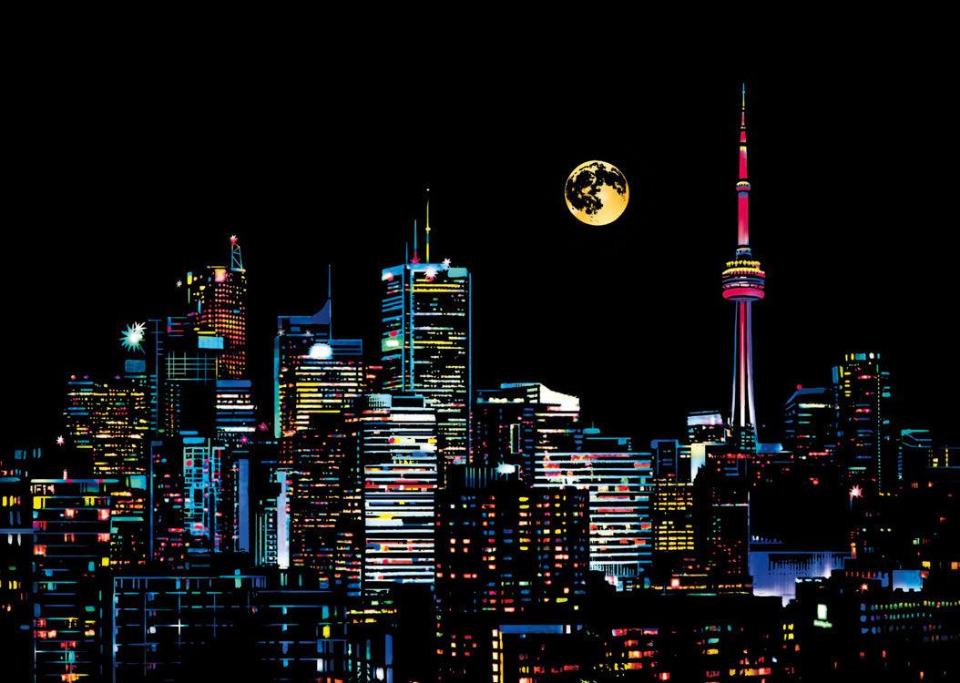 Paint by Scratch City Masterpiece Art Kit - Gadget by Extoril