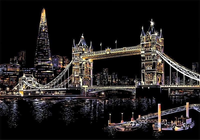 Paint by Scratch City Masterpiece Art Kit - Gadget by Extoril