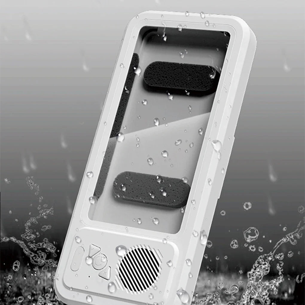 Waterproof Shower Phone Holder Bluetooth Speaker - Gadget by Extoril
