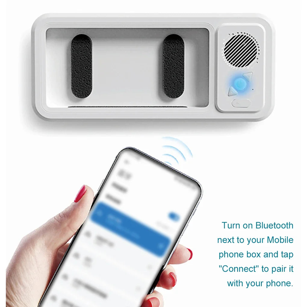 Waterproof Shower Phone Holder Bluetooth Speaker - Gadget by Extoril