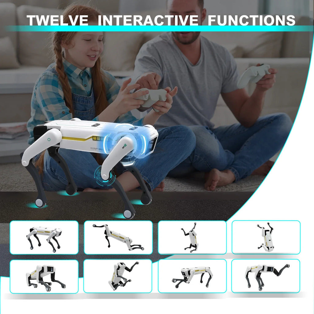 Smart Robot Dog Toy RC Programmable with Voice Control App Dancing - Robotic by Extoril