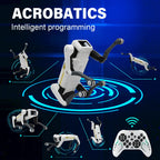 Smart Robot Dog Toy RC Programmable with Voice Control App Dancing - Robotic by Extoril