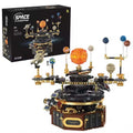 Solar System Building Blocks Electric Orrery Kit with LED Sun - Mechanical kit by Extoril
