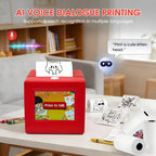 Sticker Box AI Voice Kids Printer - Gadget by Extoril