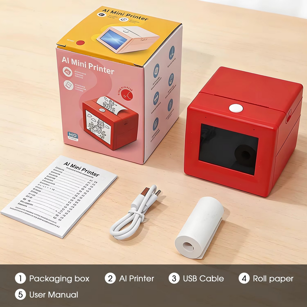 Sticker Box AI Voice Kids Printer - Gadget by Extoril