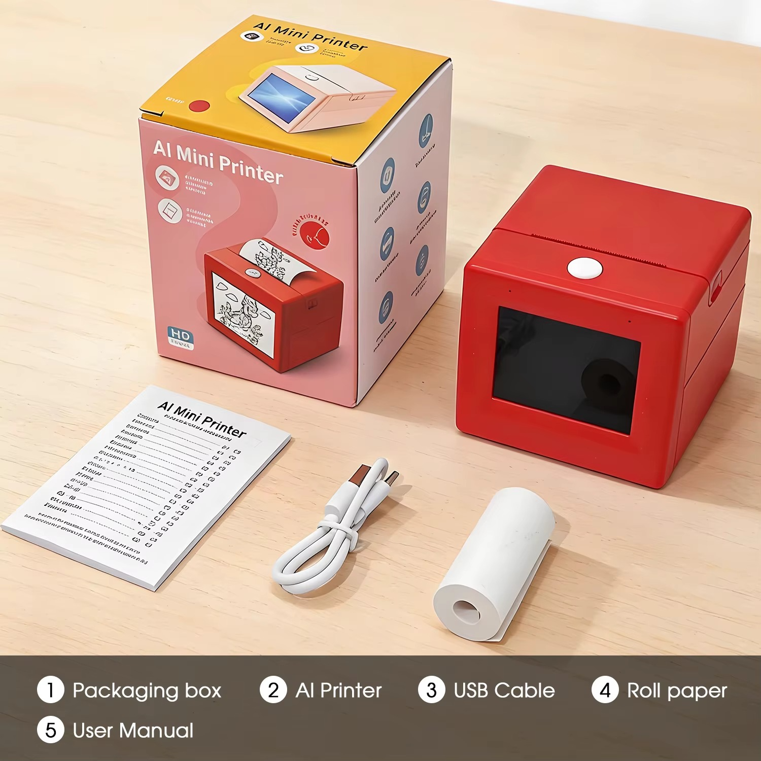 Sticker Box AI Voice Kids Printer - Gadget by Extoril