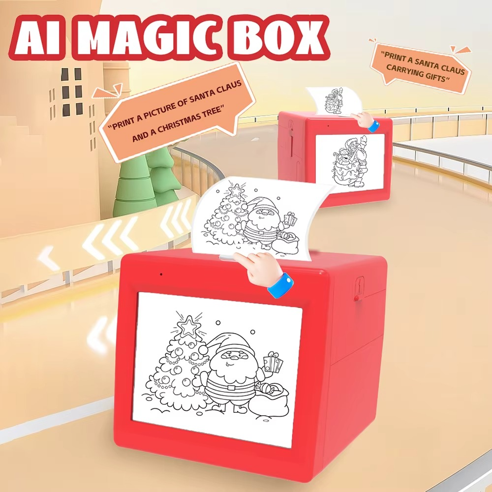 Sticker Box AI Voice Kids Printer - Gadget by Extoril